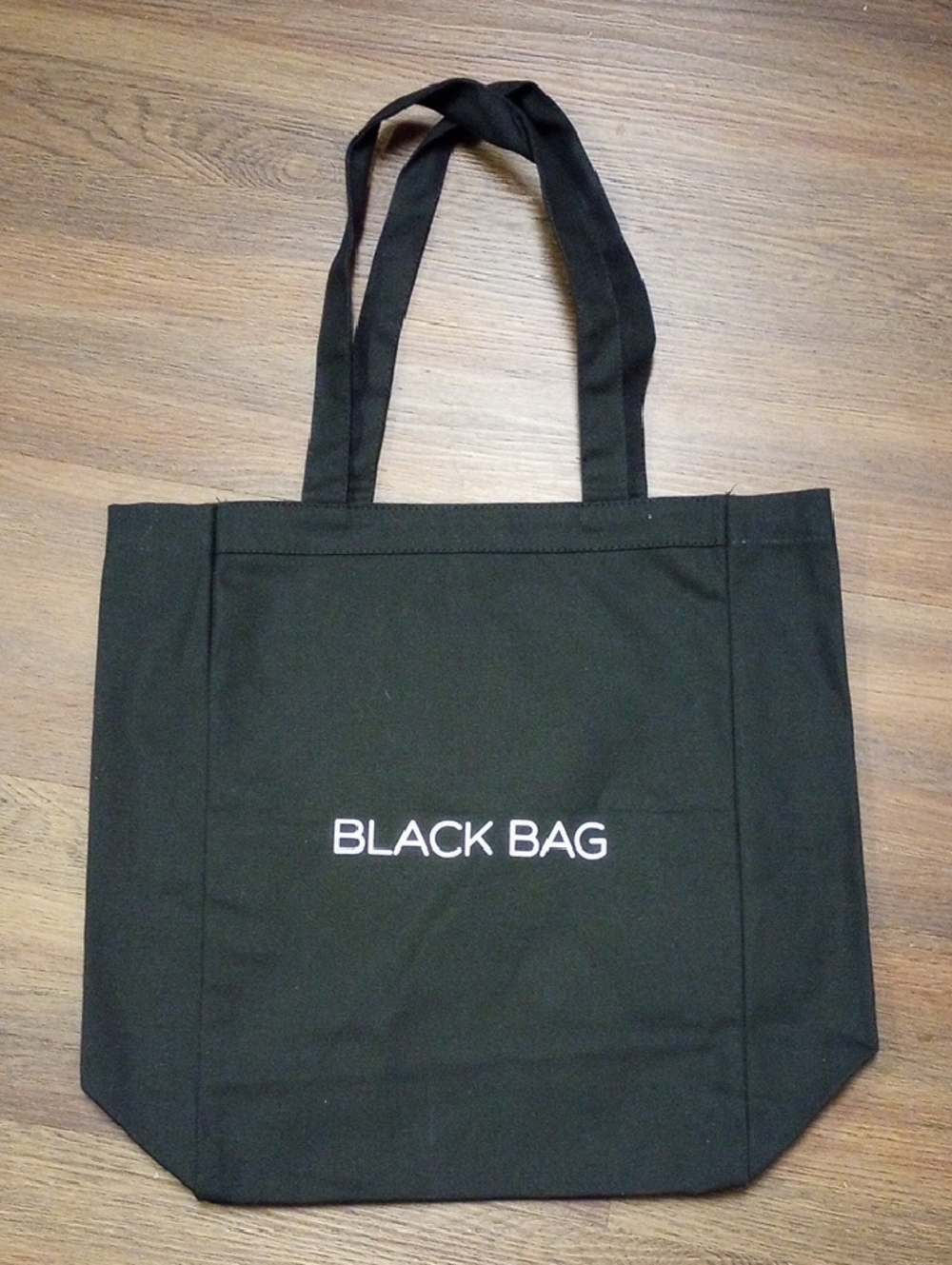 Black Canvas Bag - Picture 3 of 8